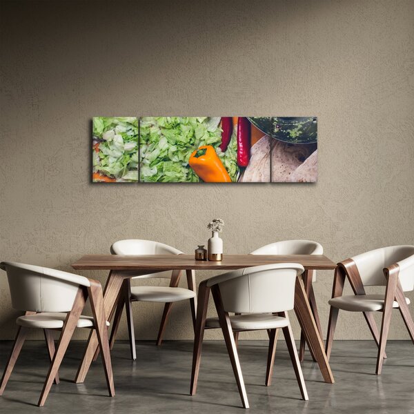 Obraz warzyw (170x50 cm)