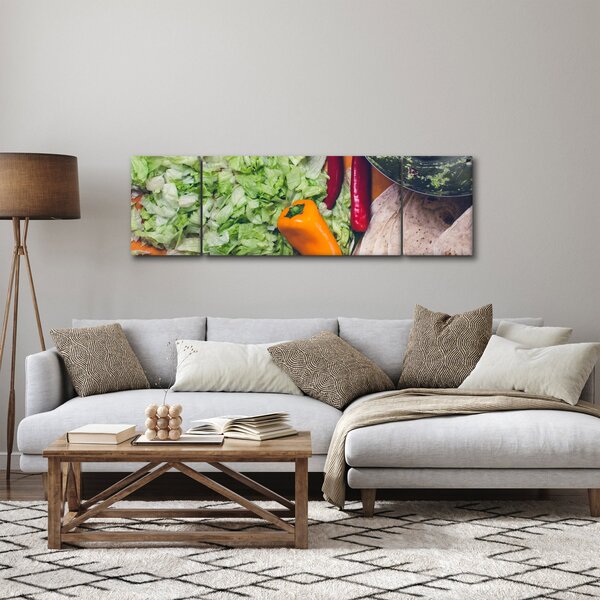 Obraz warzyw (170x50 cm)