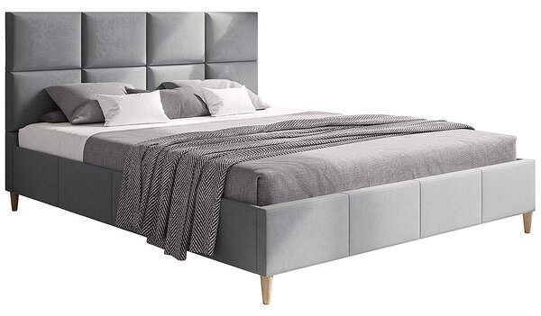 Dwuosobowe łóżko z zagłówkiem 180x200 Bennet - 36 kolorów