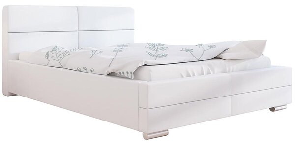 Tapicerowane łóżko z zagłówkiem 180x200 Oliban 2X - 36 kolorów