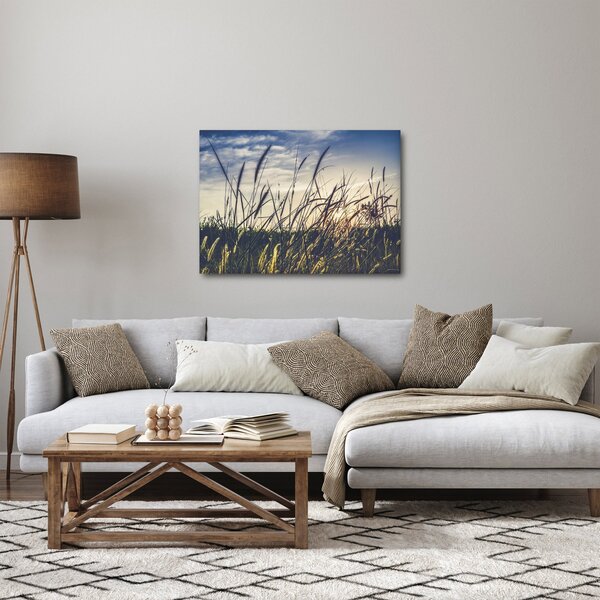 Obraz kwiatów łąkowych (70x50 cm)