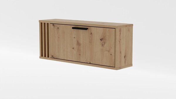 Konsola "LAMELLO-2w" dąb artisan 80cm, wisząca