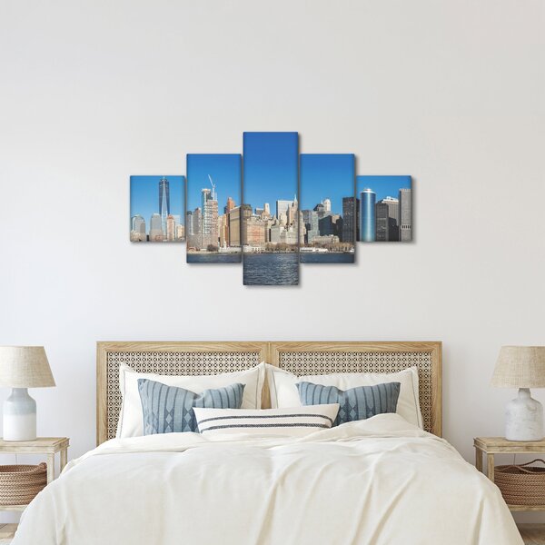 Obraz - Manhattan w Nowym Jorku (125x70 cm)