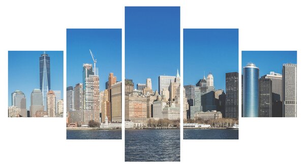 Obraz - Manhattan w Nowym Jorku (125x70 cm)