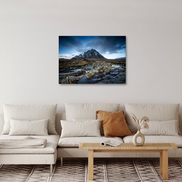 Obraz góry i rzeki (70x50 cm)