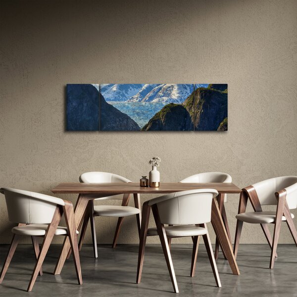 Obraz krajobrazu z górami (170x50 cm)