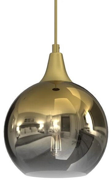 Okrągła lampa wisząca w stylu glamour 13X N65 S1-P70