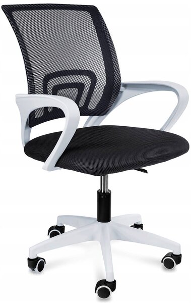 Czarne krzesło obrotowe do pracowni - Azon 3X
