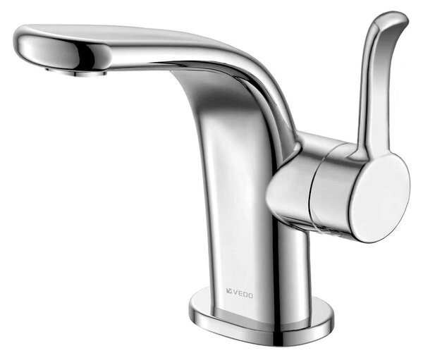Bateria umywalkowa z korkiem automatycznym "klik-klak", model CENTO CROMO, chrom