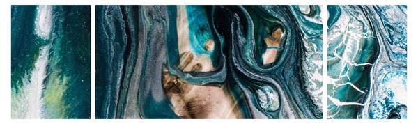 Obraz abstrakcji (170x50 cm)