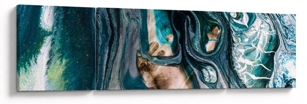 Obraz abstrakcji (170x50 cm)