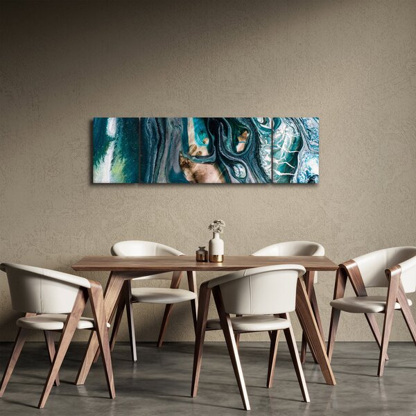 Obraz abstrakcji (170x50 cm)