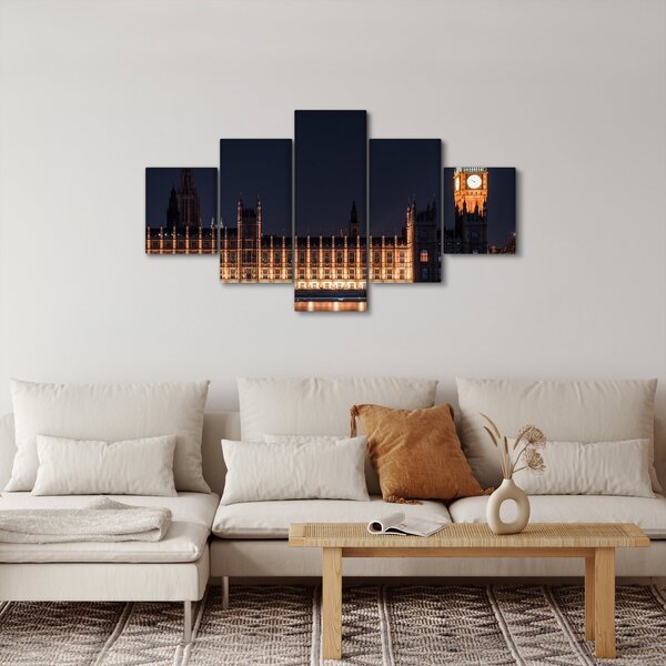 Obraz Big Bena w Londynie (125x70 cm)