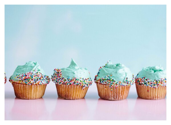 Obraz cupcakes (70x50 cm)