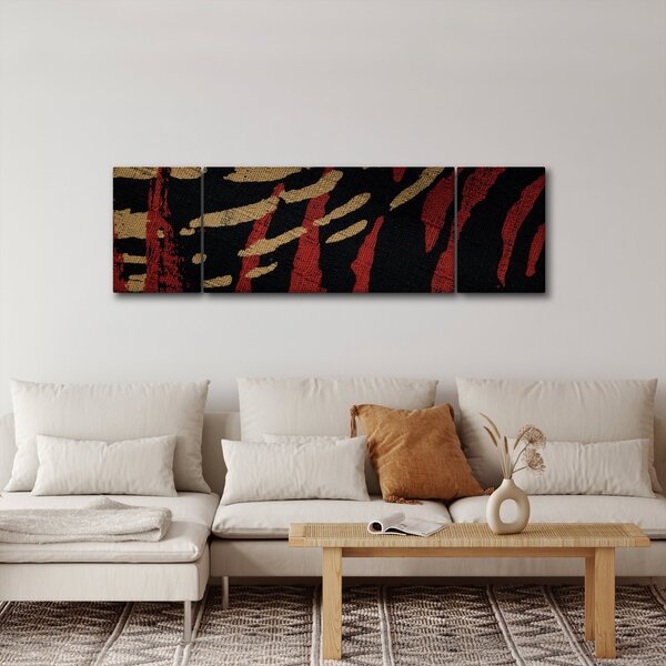 Obraz abstrakcji (170x50 cm)