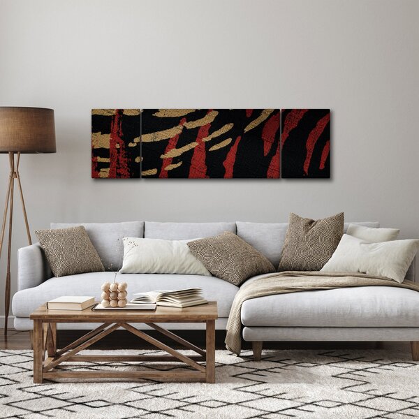 Obraz abstrakcji (170x50 cm)