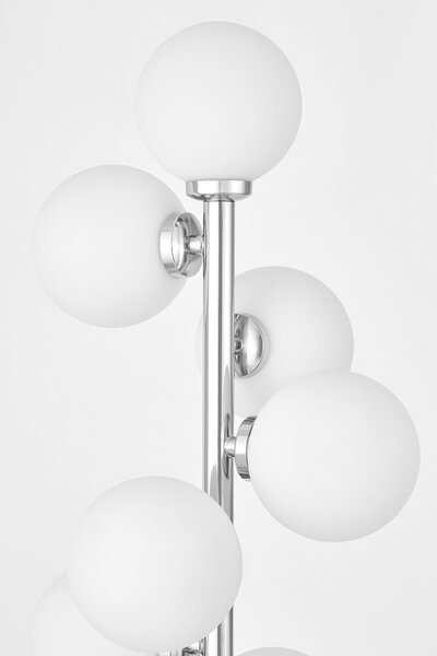 LAMPA STOJĄCA PODŁOGOWA CHROMOWANA PETRICA W9