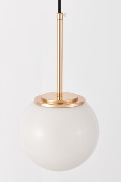 NOWOCZESNA LAMPA WISZĄCA GLAMOUR ZŁOTA ALTONA W1