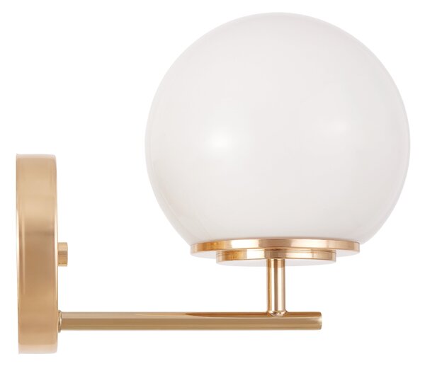 LAMPA ŚCIENNA KINKIET GLAMOUR ZŁOTA ALTONA