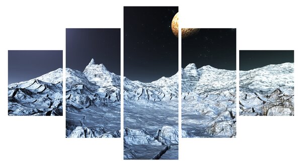 Obraz kosmosu (125x70 cm)