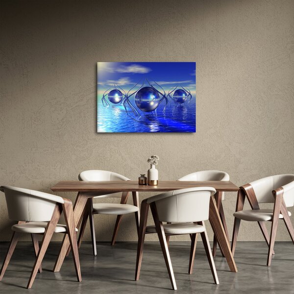 Obraz abstrakcji - woda (70x50 cm)