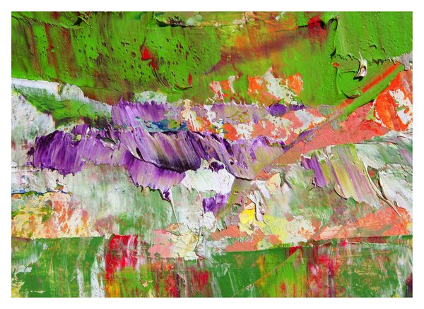 Obraz abstrakcji - malarstwo (70x50 cm)