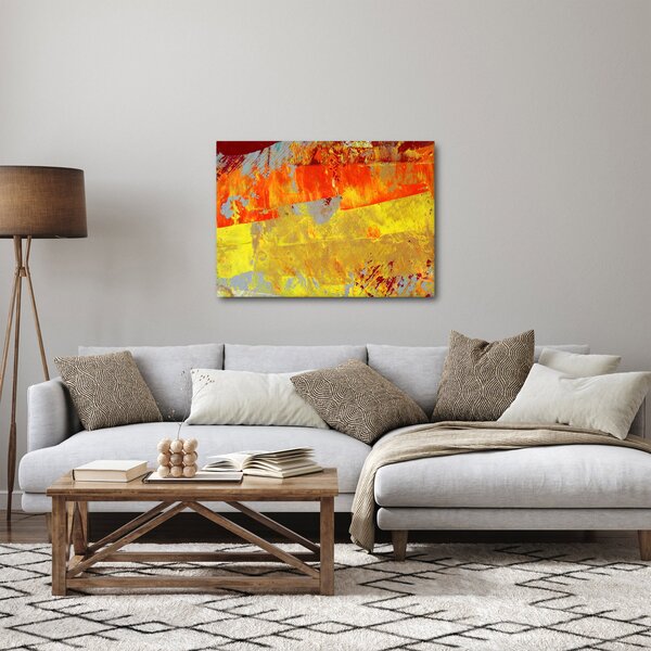 Obraz abstrakcji - malarstwo (70x50 cm)