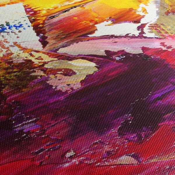 Obraz abstrakcji - malarstwo (70x50 cm)