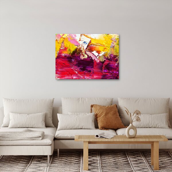Obraz abstrakcji - malarstwo (70x50 cm)