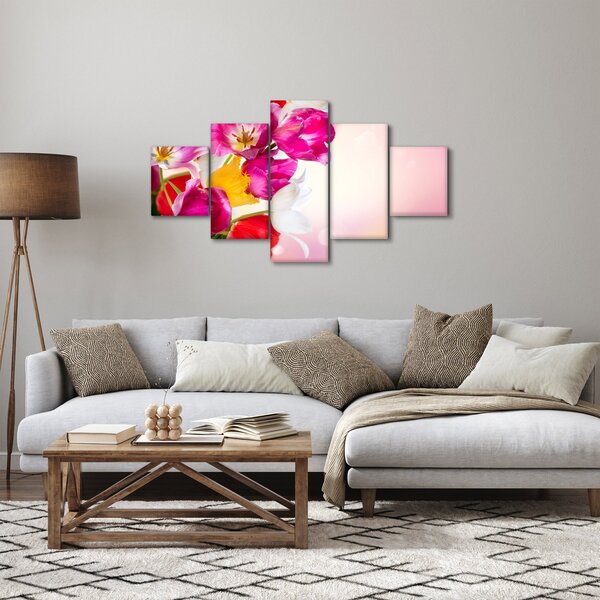 Obraz tulipanów (125x70 cm)