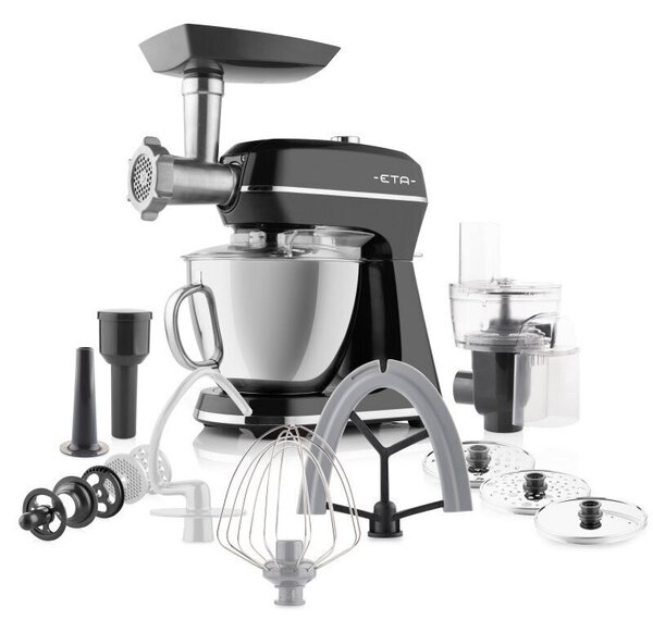 Robot kuchenny planetarny ETA Gratus Storio II 204390030 1200W z maszynką do mięsa Czarny