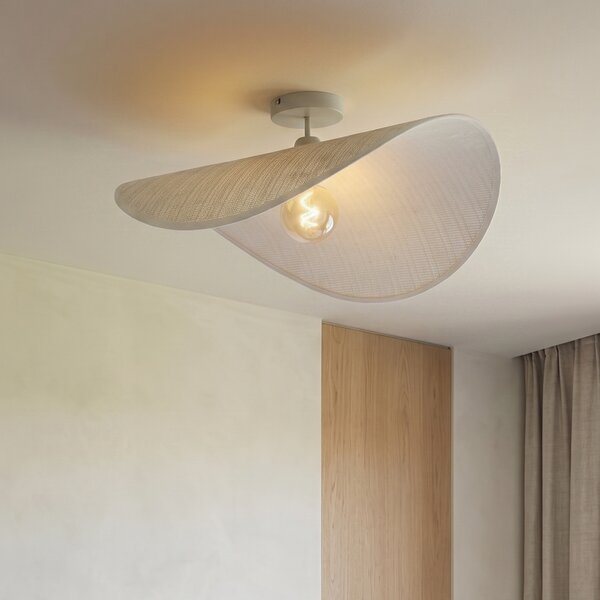 Nowoczesna Lampa Sufitowa Beżowa 65 cm - Hat