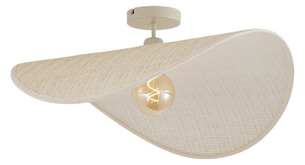 Nowoczesna Lampa Sufitowa Beżowa 65 cm - Hat
