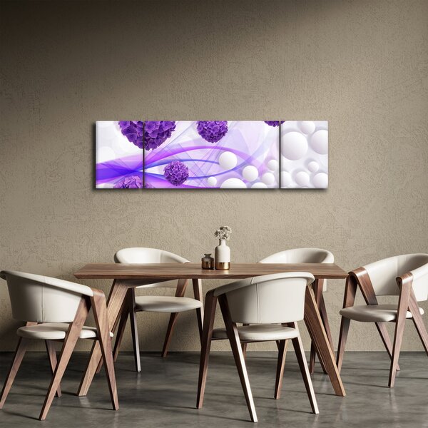 Zdjęcie - Kulki, kulki, kwiaty, ... (170x50 cm)