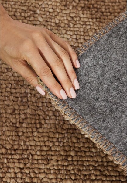 Jasnobrązowy dywan odpowiedni do prania 160x230 cm Rocco Caramel – Elle Decoration