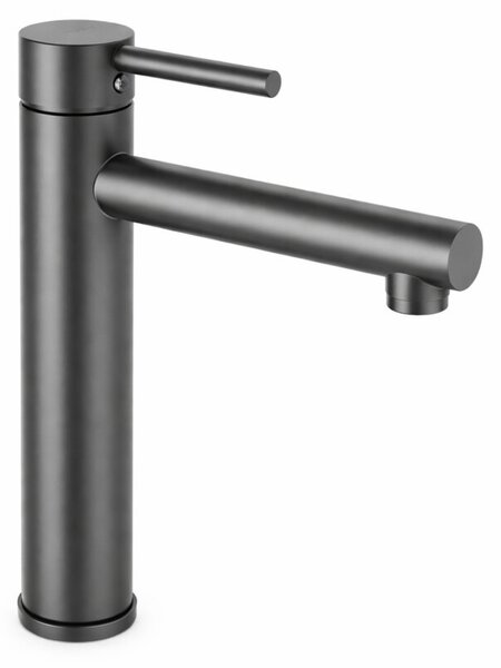 Bateria umywalkowa nablatowa Estiva Sima 30 cm gun grey wysoka 1 szt