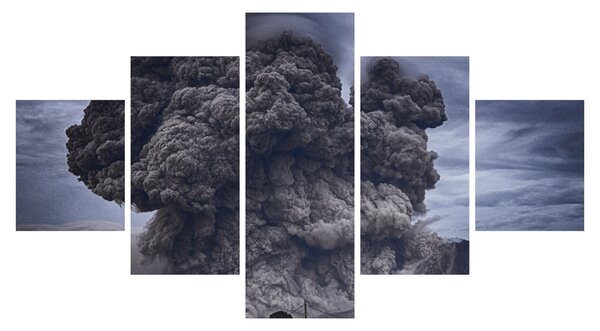 Obraz - Erupcja wulkanu (125x70 cm)