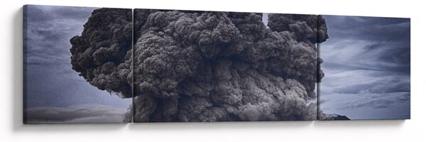 Obraz - Erupcja wulkanu (170x50 cm)