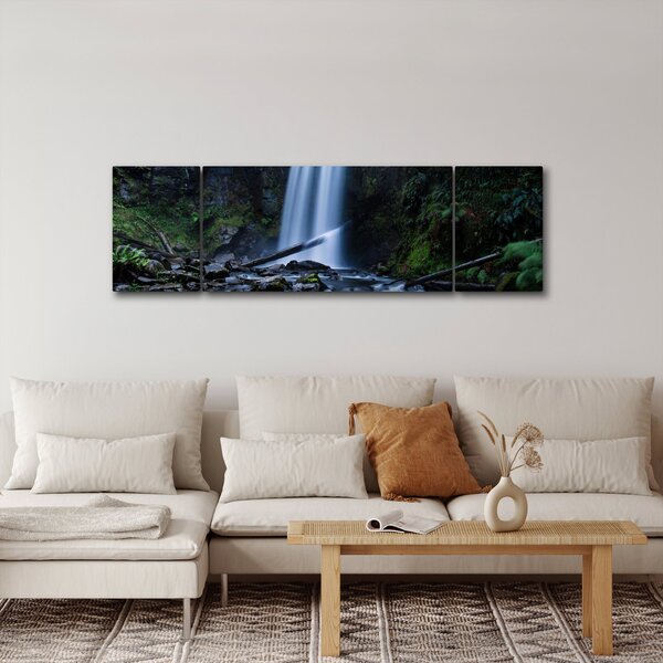 Obraz - Wodospad (170x50 cm)