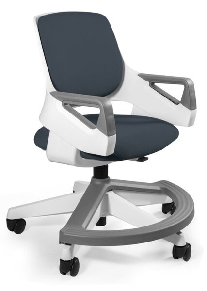 Ergonomiczny fotel dziecięcy ROOKEE stellblue tkanina