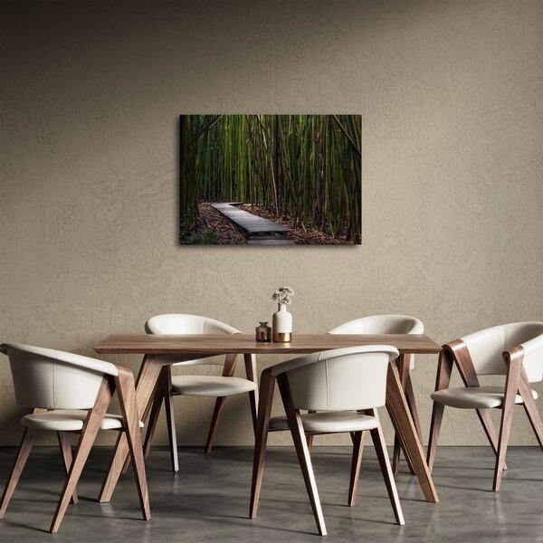 Obraz - Wśród bambusów (70x50 cm)