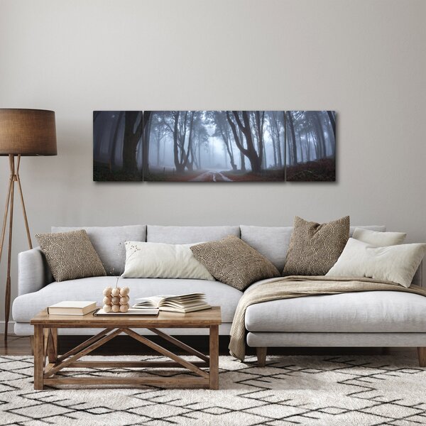 Obraz - W deszczowy dzień (170x50 cm)