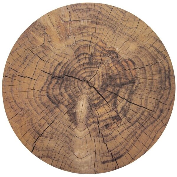 Podkładka na stół korkowa okrągła WOODEN 38 cm
