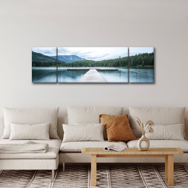 Obraz - Patrząc z molo (170x50 cm)