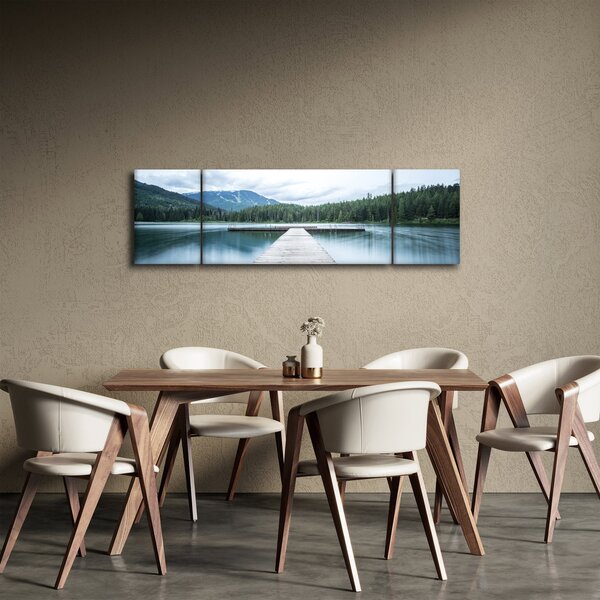 Obraz - Patrząc z molo (170x50 cm)