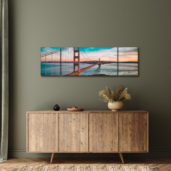 Obraz - Golden Gate, San Francisco (170x50 cm)