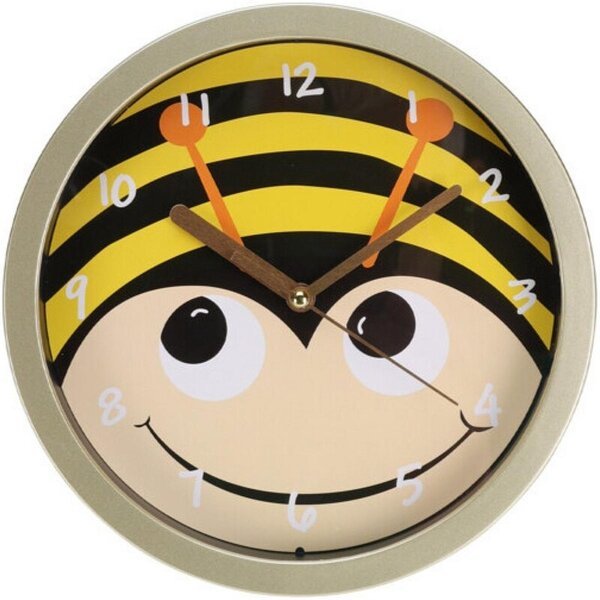 Zegar ścienny EXCELLENT HOUSEWARE Kids Animal Pszczoła 20 cm