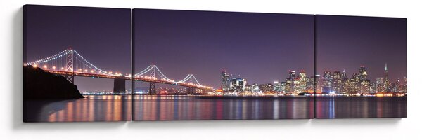 Obraz przedstawiający San Francisco, Kalifornia (170x50 cm)