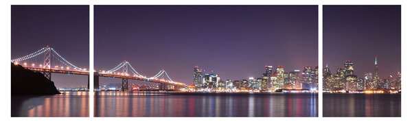 Obraz przedstawiający San Francisco, Kalifornia (170x50 cm)
