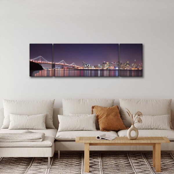 Obraz przedstawiający San Francisco, Kalifornia (170x50 cm)